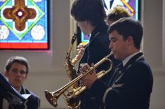 Newington Jazz Combo performs at the Founders Luncheon