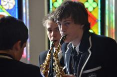 Newington Jazz Combo performs at the Founders Luncheon