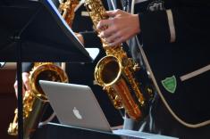 Newington Jazz Combo performs at the Founders Luncheon